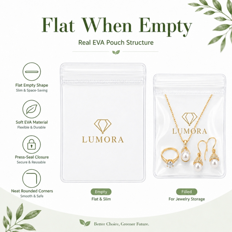 EVA Pill & Tablet Medicine Portable Food Ziplock Bag