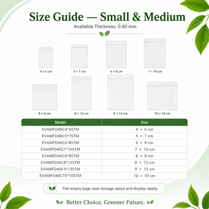 EVA Pill & Tablet Medicine Portable Food Ziplock Bag