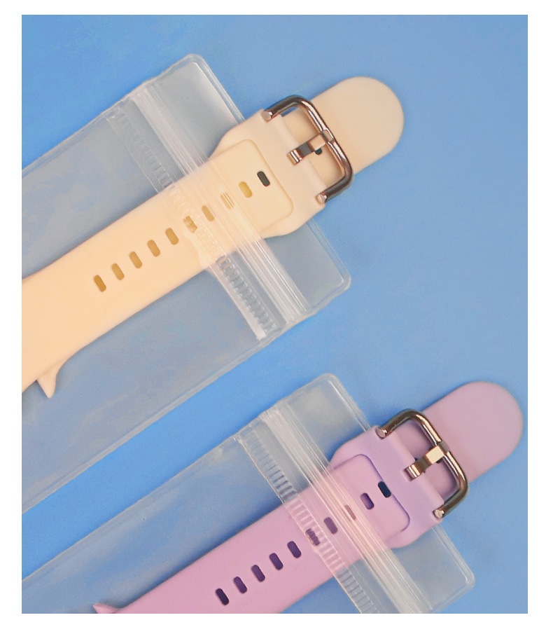 Clear EVA Ziplock Pouch with Hanging Hole for Watch Band Packaging