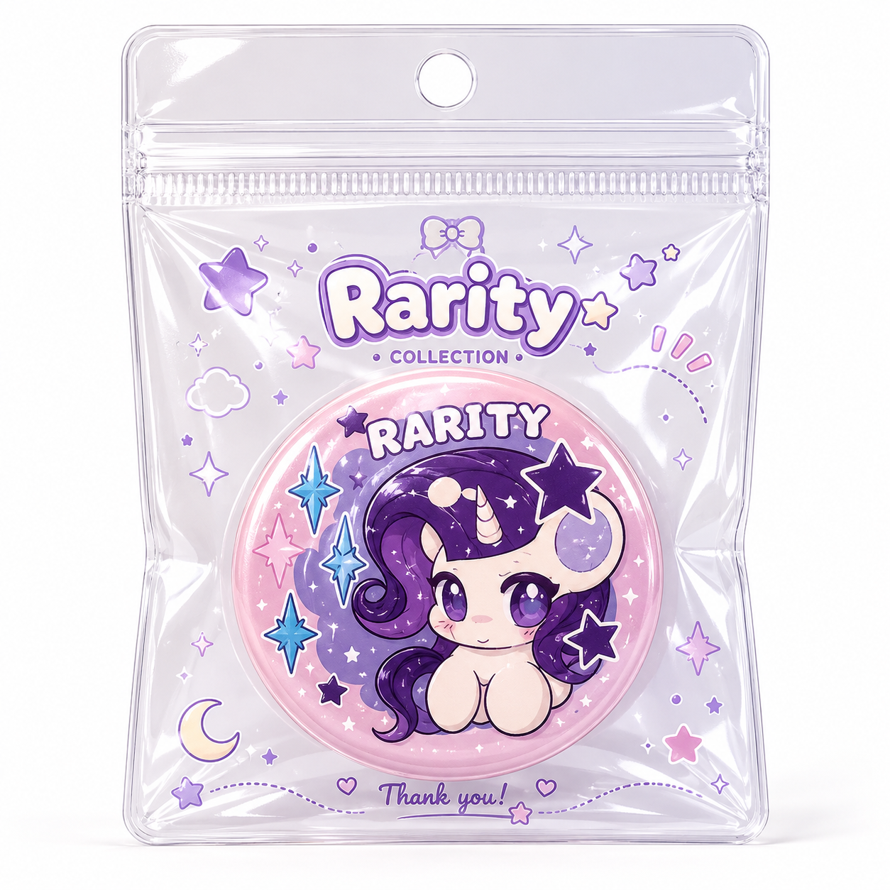 Custom Printed Clear PVC Flat Pouch Clear PVC flat bags with cute cat and BABE print designs for small items