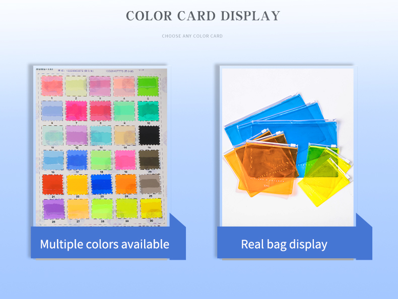 PVC Waterproof Travel Pouch for Toothbrush & Toiletry Toiletries Zipper Pouch