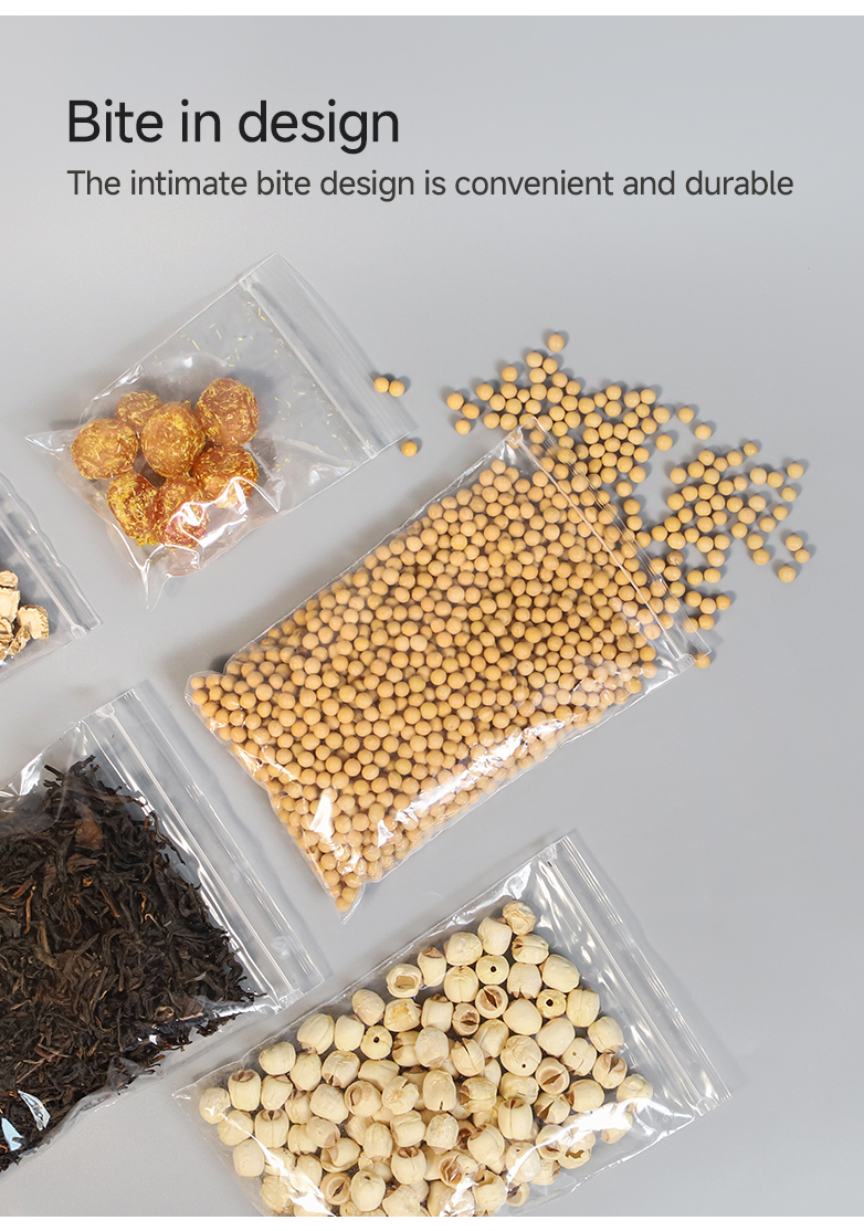 Premium Clear PP Ziplock Bags for Food Packaging & Storage