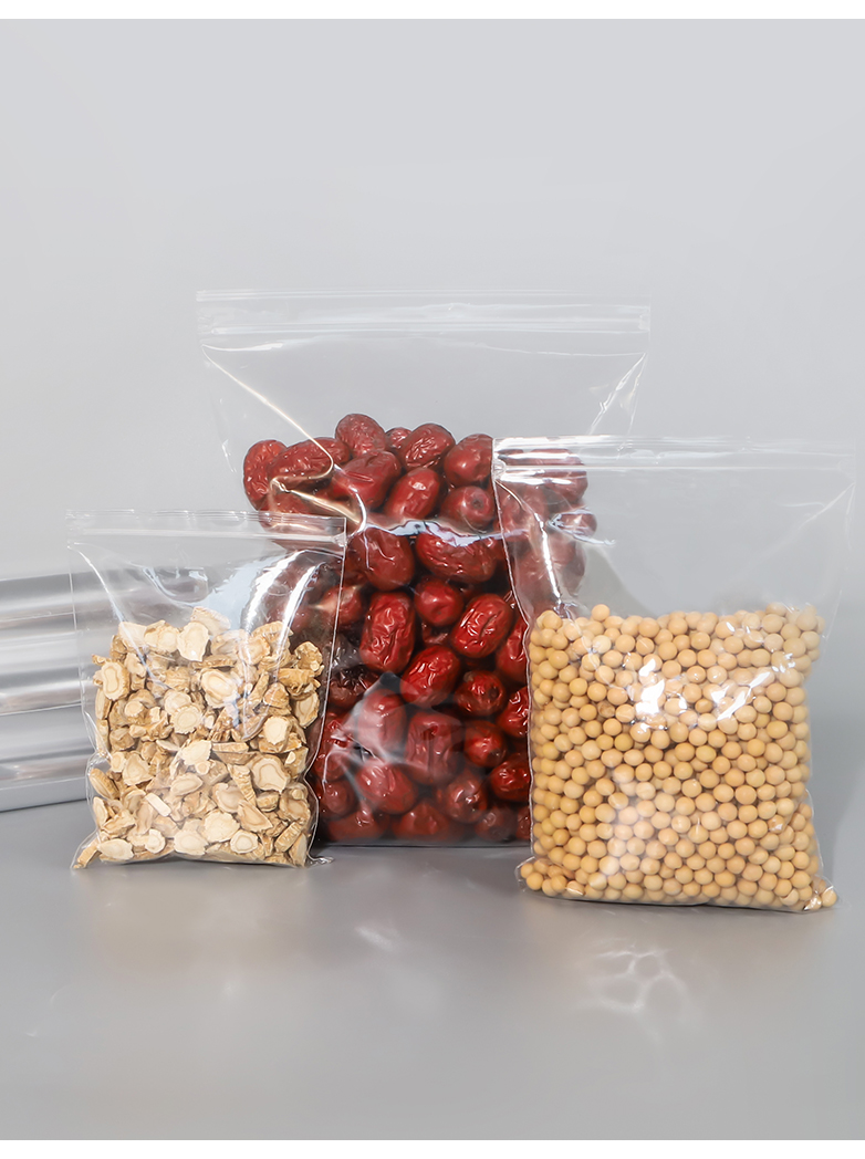 Premium Clear PP Ziplock Bags for Food Packaging & Storage