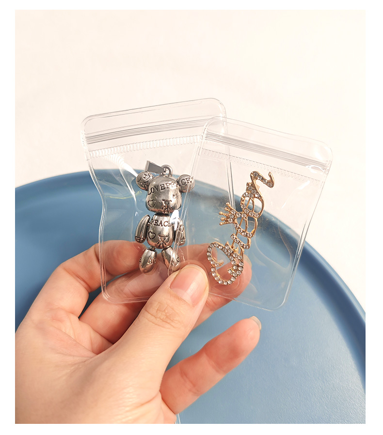 Clear PVC Jewelry Ziplock Bags | Anti-Tarnish PVC Ziplock Pouches