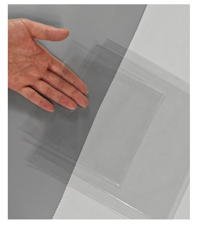 Clear PVC Flat Bags | 질퍽한 장난감 포장용 투명 플라스틱 플랫 파우치