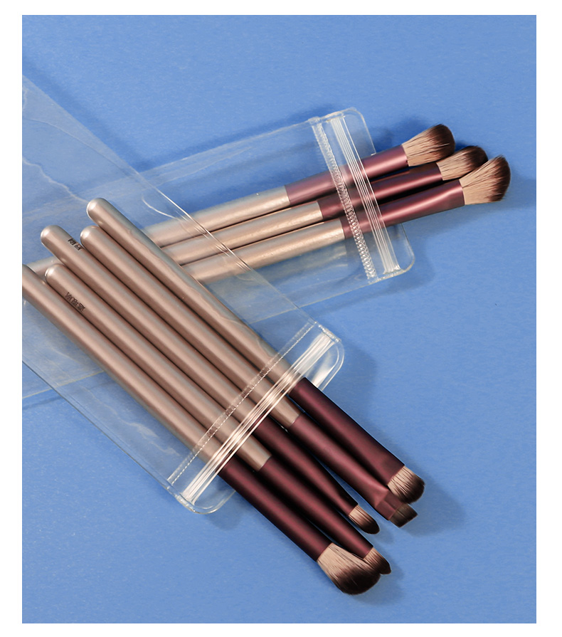 Clear PVC Long Resealed Bags for Makeup Brush Packaging | Cosmetic Tools Storage Ziplock Pouches