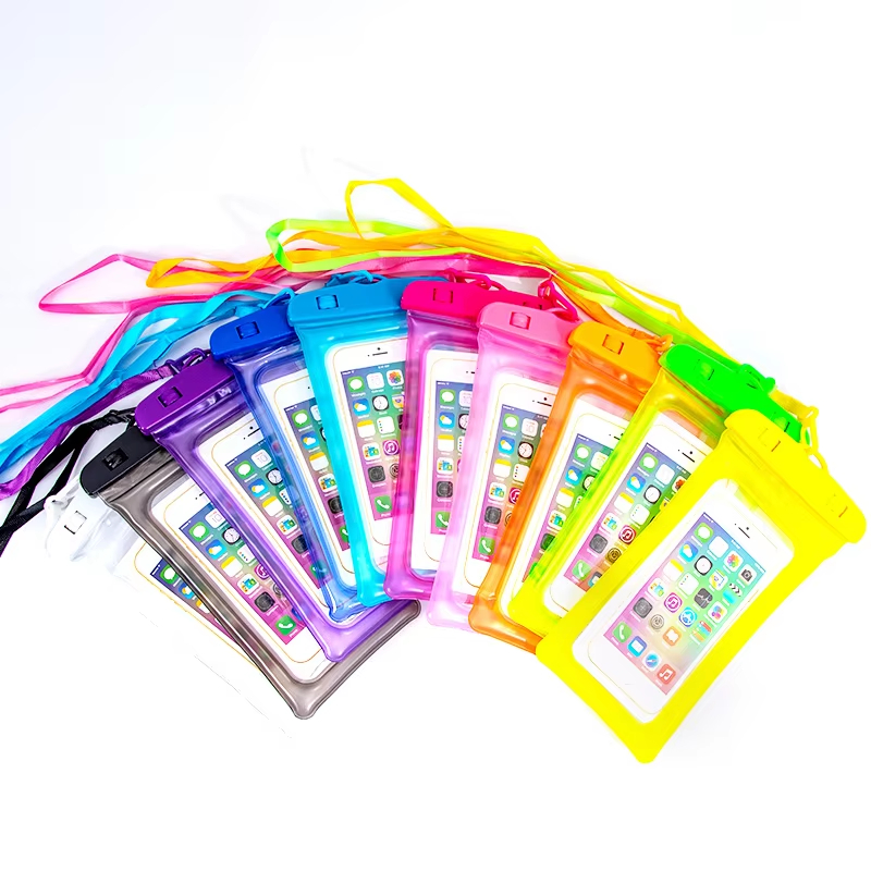 Universal PVC Waterproof Phone Pouch - IPX8 Underwater Dry Bag