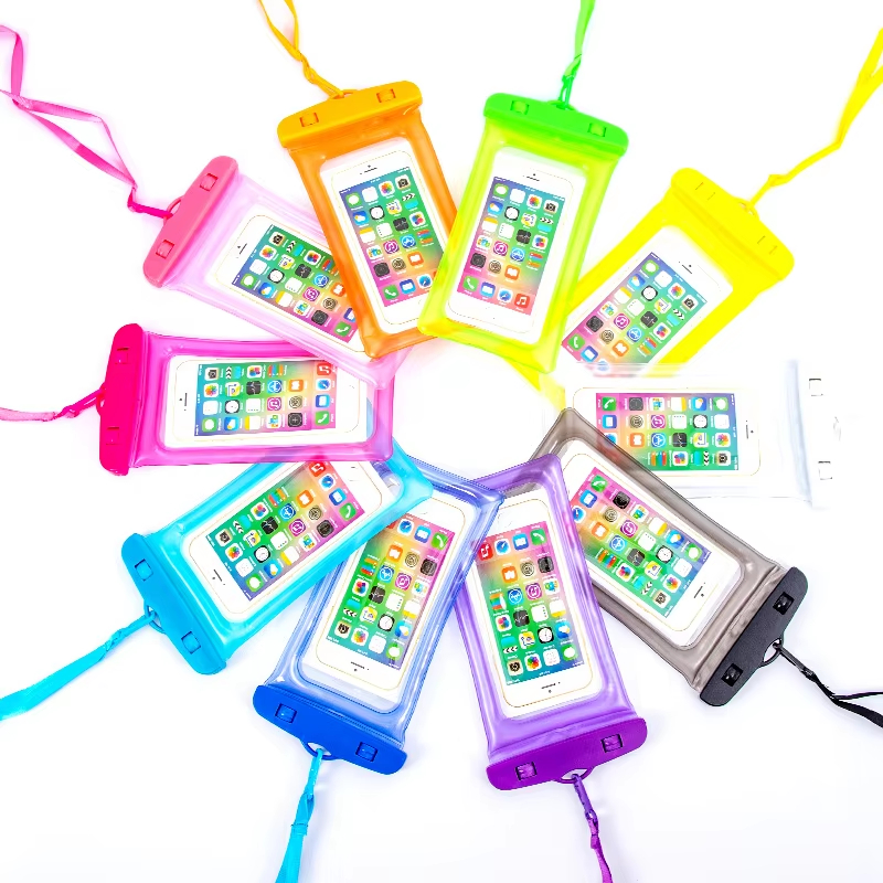 Universal PVC Waterproof Phone Pouch - IPX8 Underwater Dry Bag