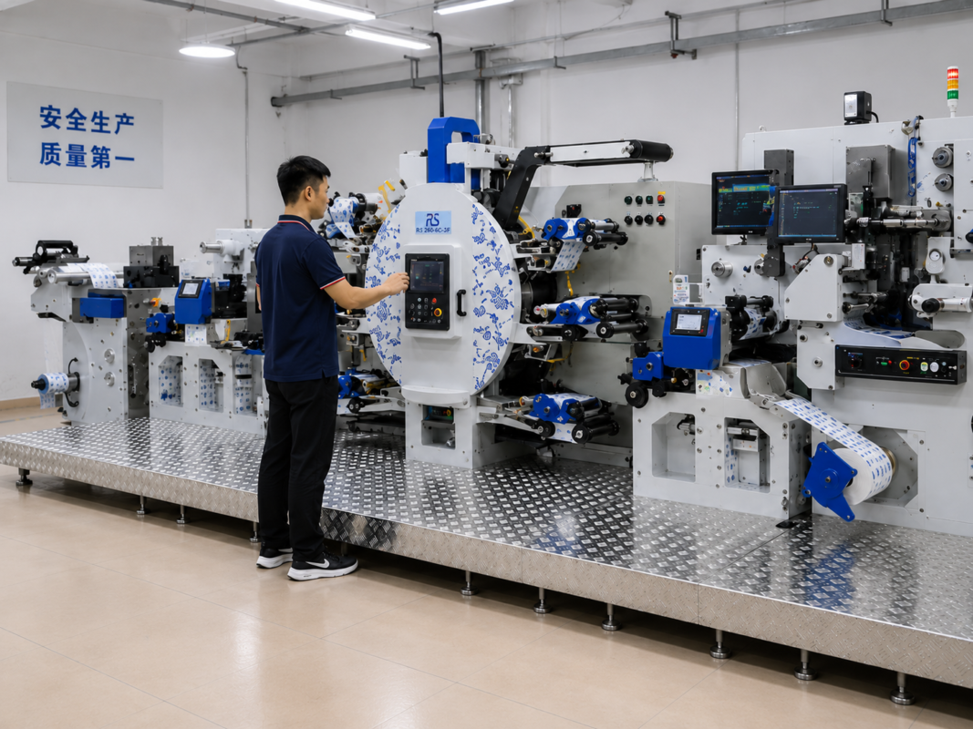 Ziplock bag manufacturer operating an in-house UV rotary printing machine