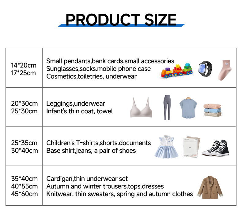 Bolsas con cremallera de PE para embalaje de ropa - Logotipo personalizado & Venta al por mayor en existencia