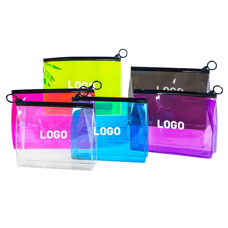 Custom PVC, EVA, TPU, PE, PP and OPP packaging bags with MOQ comparison