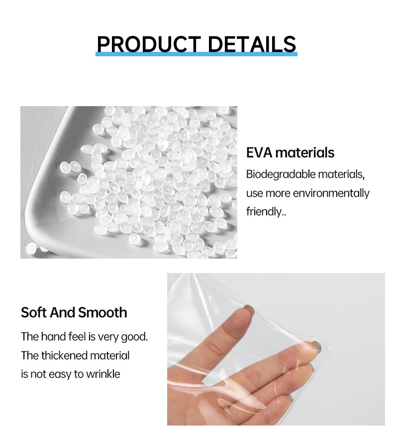 EVA Jewelry Ziplock Bag with Hot Stamping