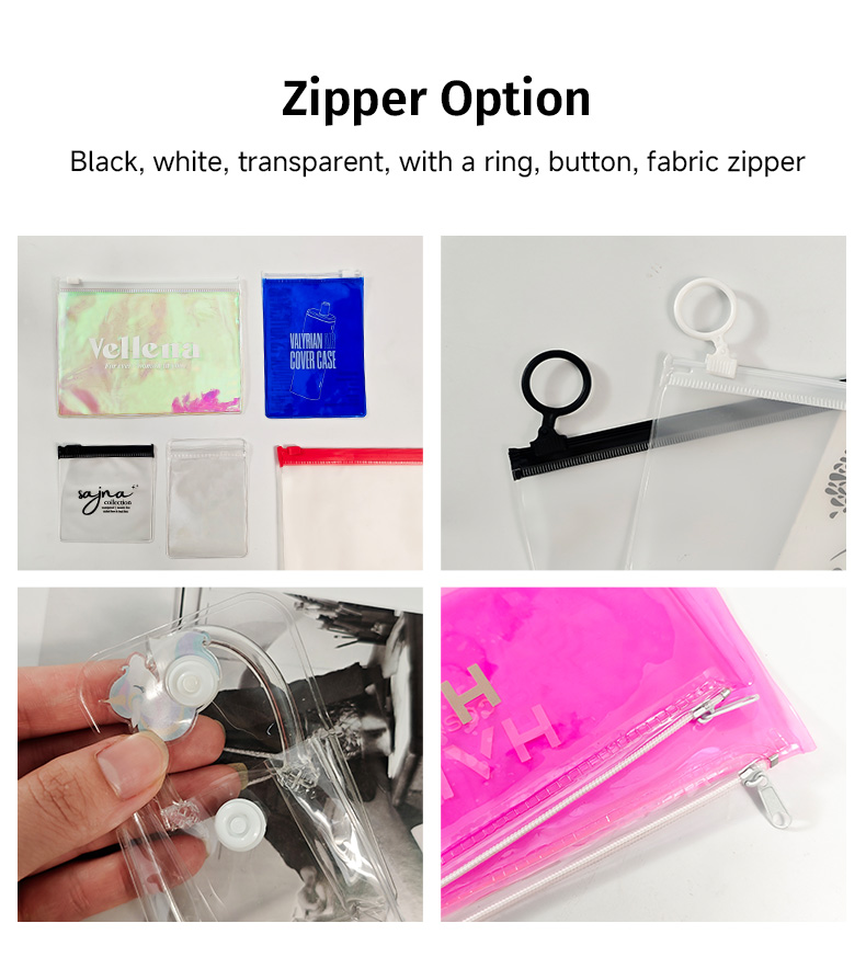 PVC SD Cards & USB Flash Drives Zipper Bag