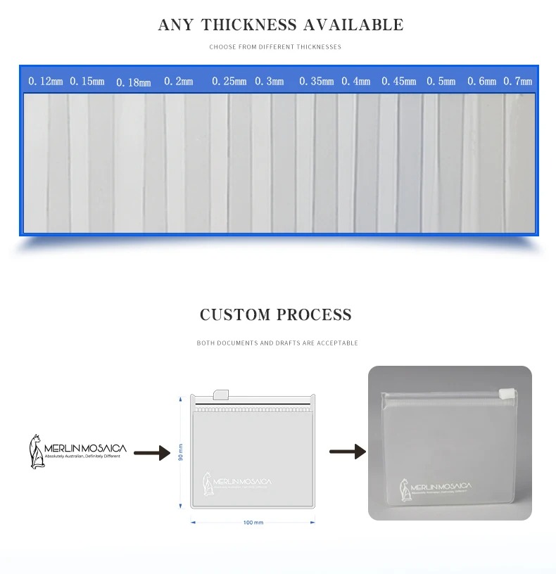 PVC Mesh File Zipper Bag (A4/A3 Size)
