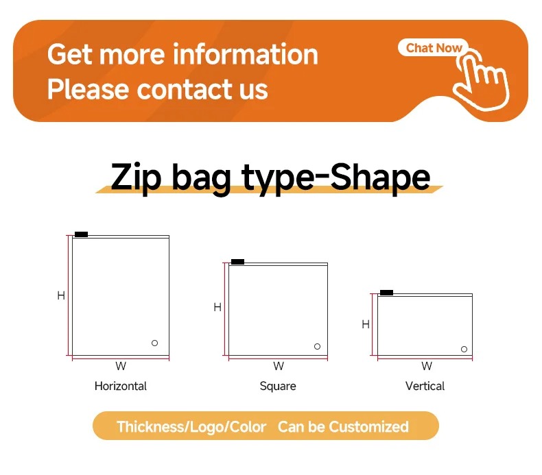 Colthes & Underwear & T-Shirt Zipper Packaging Bag For Clothing